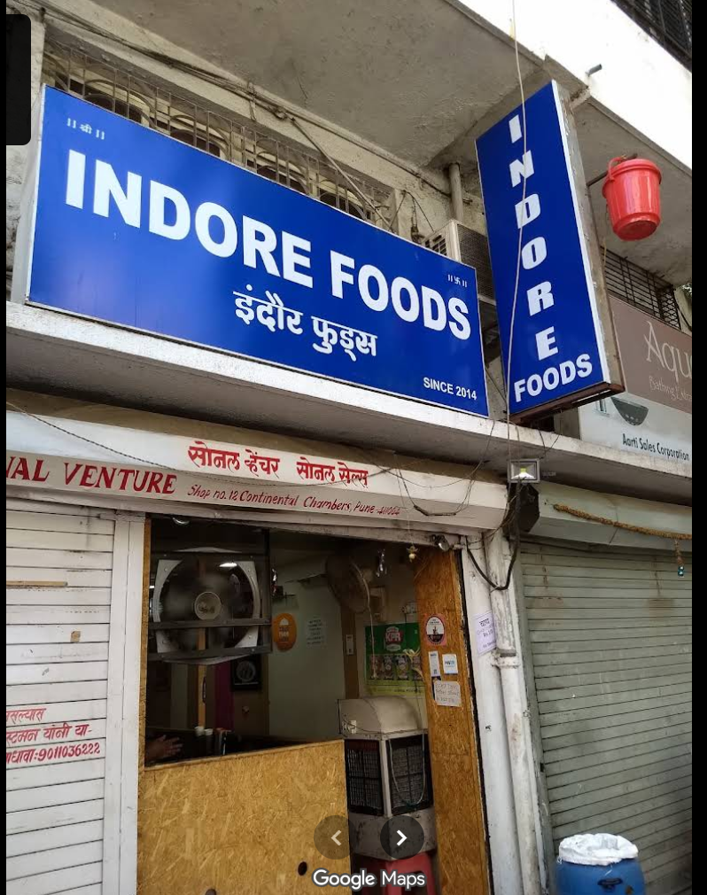 Indore Foods storefront